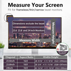 Magnetic Computer Privacy Screen Filter 24 Inch - Image 8