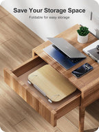 Book Stand for Reading, 360° Adjustable Book Holder, Foldable Book Holder Stand - Image 4