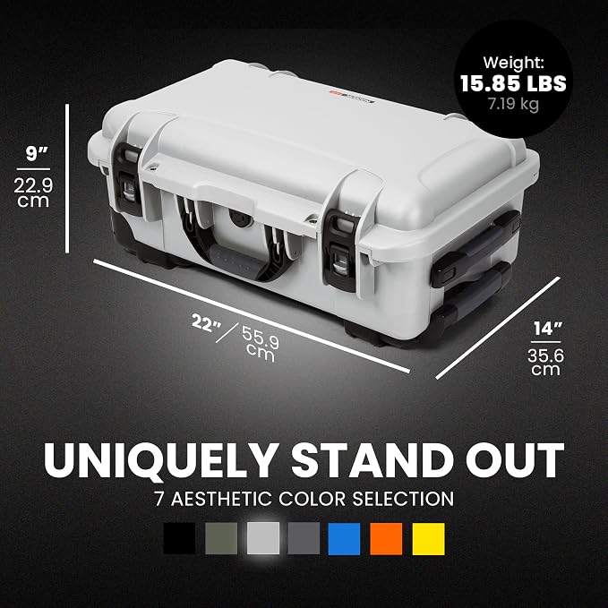 NANUK Wheeled Series 935 Lightweight NK-7 Resin Waterproof Protective Case - Image 5