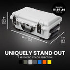 NANUK Wheeled Series 935 Lightweight NK-7 Resin Waterproof Protective Case - Image 5