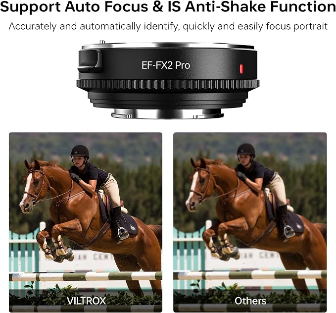 VILTROX EF-FX2 Pro Auto Focus Lens Adapter 0.71x Focal Reducer Speed Booster - Image 4
