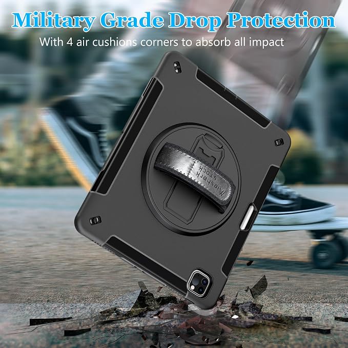 Case for iPad Air 13 Inch M3 2025 & M2 2024: Military Grade Cover for iPad Pro - Image 7