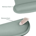 MOSISO Wrist Rest Support for Mouse Pad & Keyboard Set, Ergonomic Mousepad - Image 4