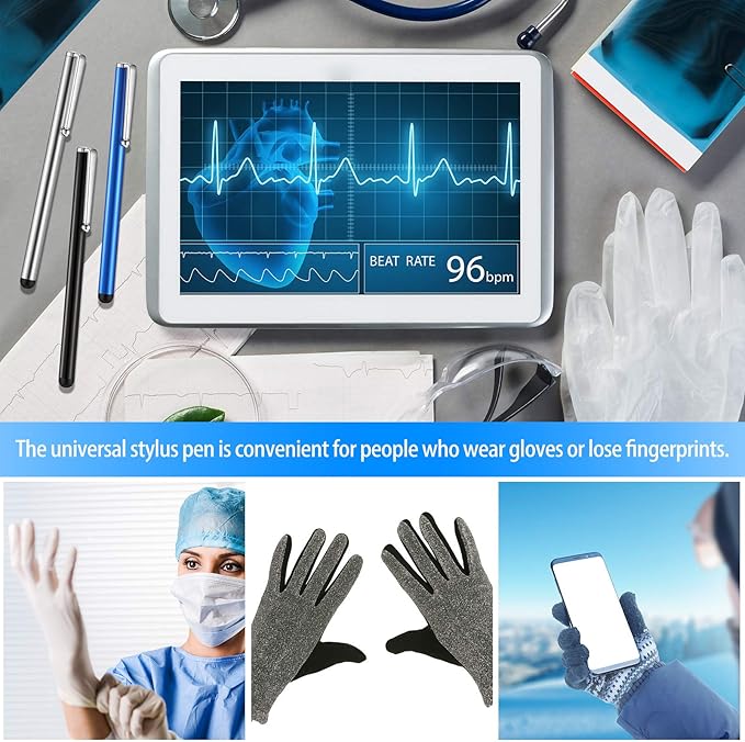 Outus 130 Pcs Stylus Pens for Touch Screens Universal Slim Capacitive Stylus - Image 6