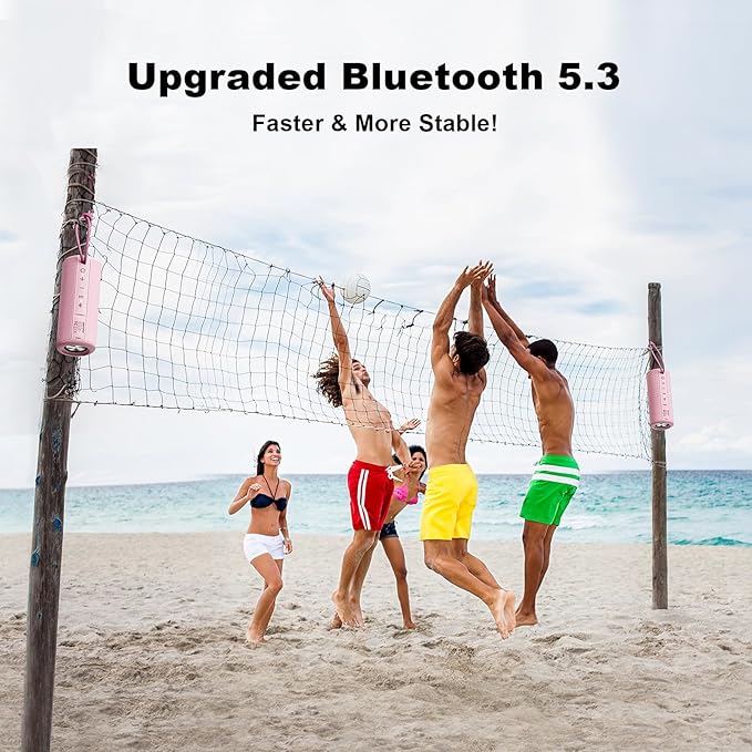 MIATONE Boombox Outdoor Portable Bluetooth Speaker Waterproof Wireless Speakers - Image 5