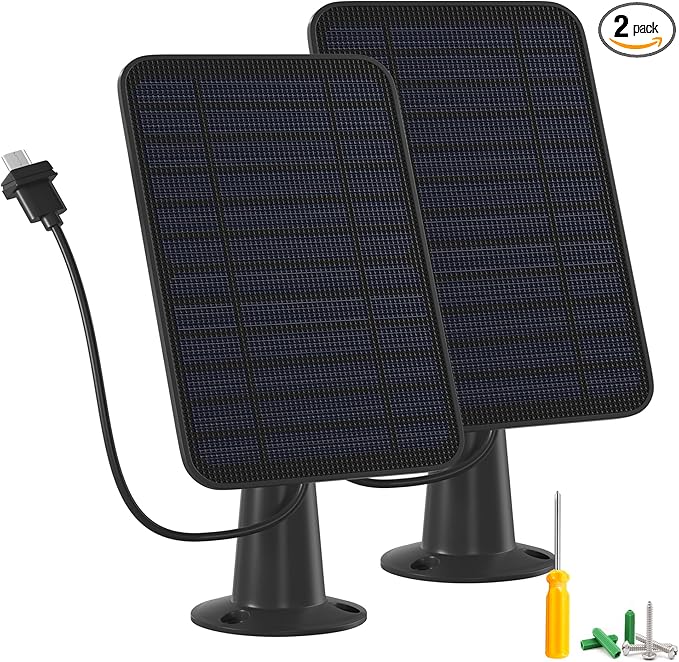 5W Solar Panel Charger Compatible by WININMETA