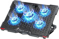 AICHESON Laptop Cooling Pad 5 Fans Up to 17.3 Inch Heavy Notebook Cooler by AICHESON