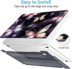 Mektron for MacBook Air 13 Case A1466/A1369, Snap-on Plastic Hard Shell Cover - Image 3