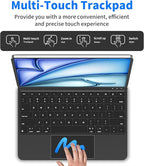 Keyboard Case for iPad Air 13 Inch, iPad Pro 12.9 inch–Magic-Style Magnetic - Image 6