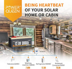 Power Queen 12V 300Ah Deep Cycle Battery, LiFePO4 Lithium Battery, Max.3840Wh - Image 3