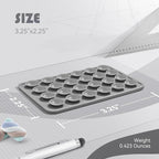 Silicone Phone Sticky Grip, Suction Phone Case Mount - Image 3