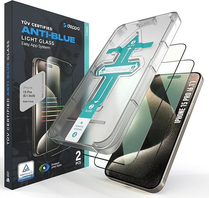 Deppa |2 Pack| Anti-Blue Light Screen Protector by Deppa