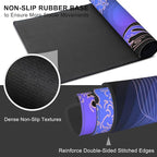 Mouse Pad, Large Ocean's Crest Leap Desk Mat, Extended Non-Slip Gaming Keyboard - Image 3