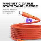 Statik MagStack Pro USB C to USB C Cable, Magnetic Type C Charger Fast Charging - Image 3