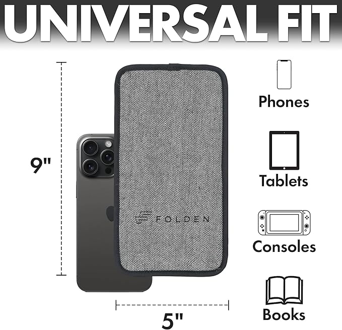 Folden Phone & Tablet Holder Stand 9x5” – Flexible Stand - Image 5