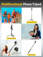 Auto Face Tracking Tripod 360 Rotation w/Stand, Selfie Stick Tripod - Image 6