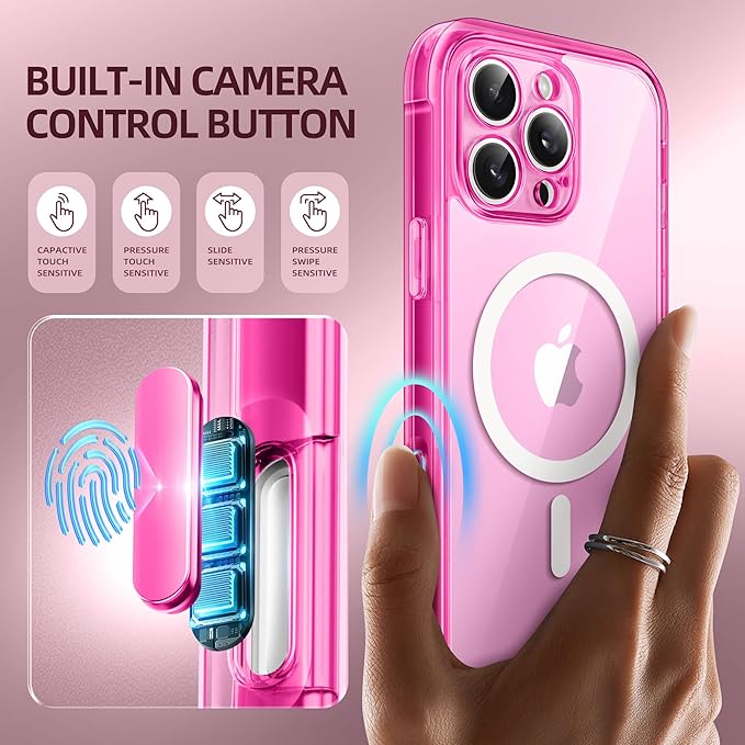 BERFY Magnetic for iPhone 16 Pro Case, Compatible - Image 3