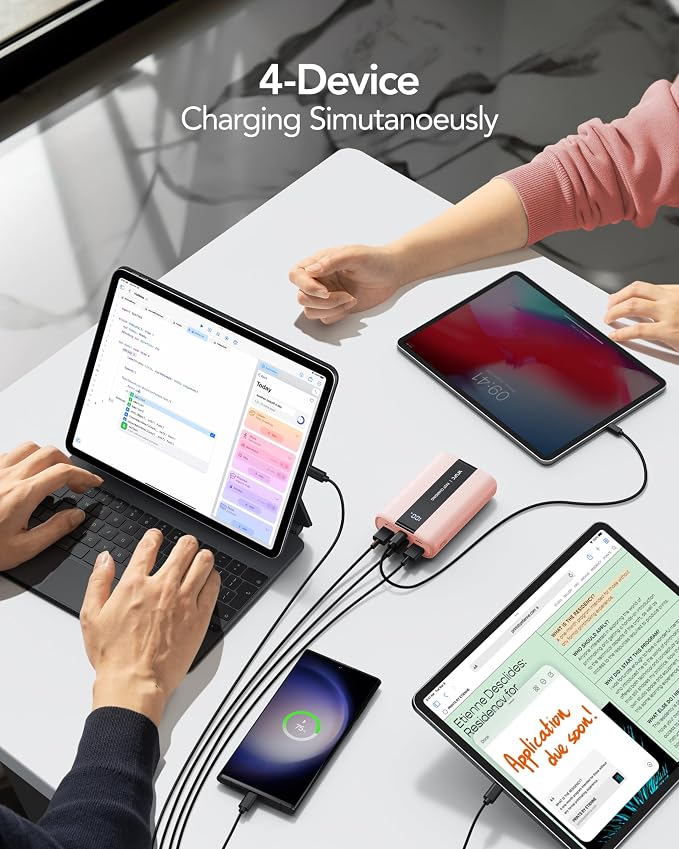VRURC Portable Charger, 20000mAh Mini Power Bank, 22.5W Fast Charging Battery - Image 6