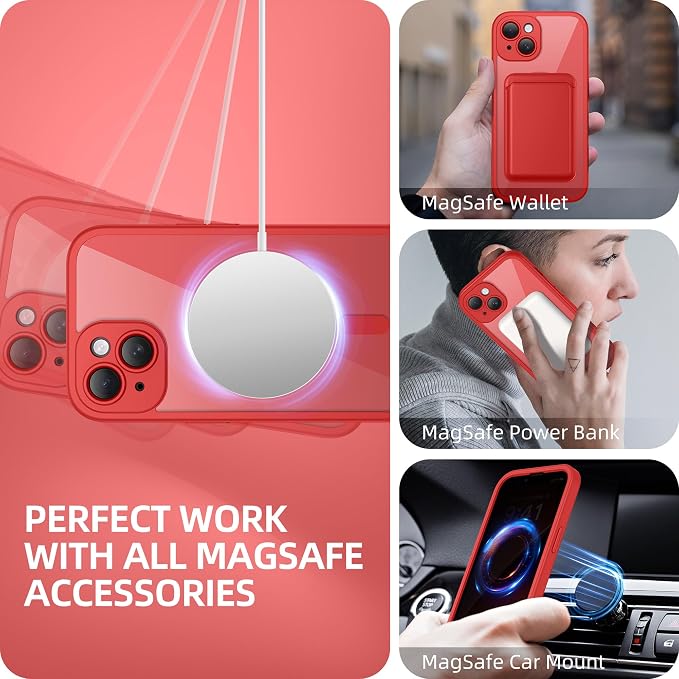 BERFY Magnetic for iPhone 14 Case, Compatible - Image 6