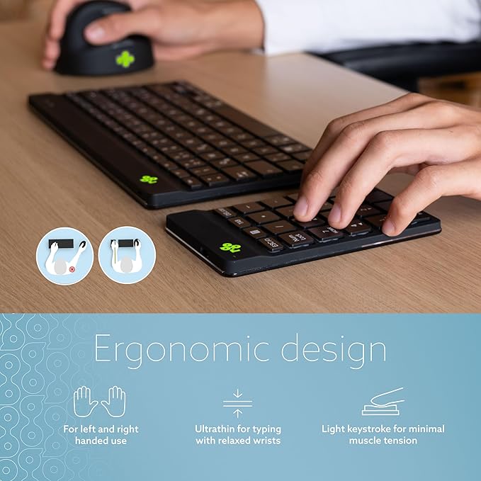 R-Go Number Pad Keyboard, for Financial Accounting, Data Entry & Excel - Image 3