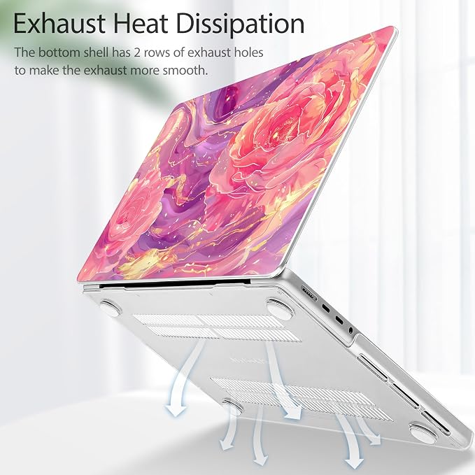 Tuiklol for MacBook Pro 14 Inch Case 2024-2021 Release M4 A3112 A3401 A3185/M3 - Image 3