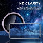 for Samsung Galaxy A35 5G Camera Lens Protector, Individual Metal Ring Tempered - Image 4