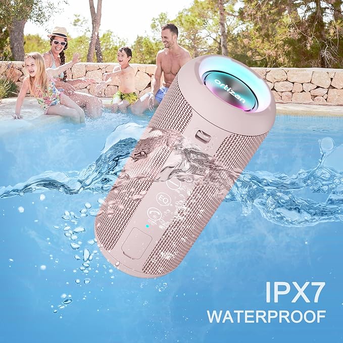 Ortizan Portable Bluetooth Speakers, IPX7 Waterproof Wireless Speaker - Image 7