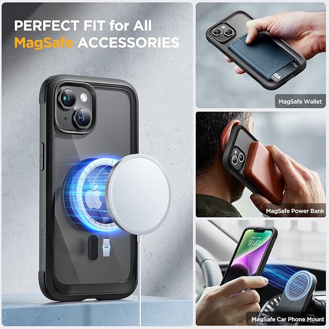 Miracase Glass Series Designed for iPhone 14 Plus Case 6.7 inch, 2023 Upgrade - Image 2
