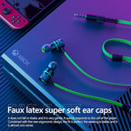 Gaming Earbuds Wired, USB C & 3.5mm Dual Plug in Ear Headphones - Image 6