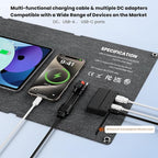 N-Type 16BB 50W Portable Solar Panels, Foldable Solar Panel Charger IP68 - Image 3
