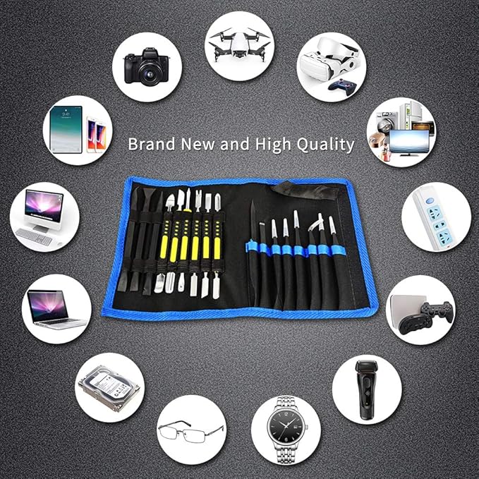 17 in 1 Electronics Repair Tools Opening Pry Tool Kit - Image 2