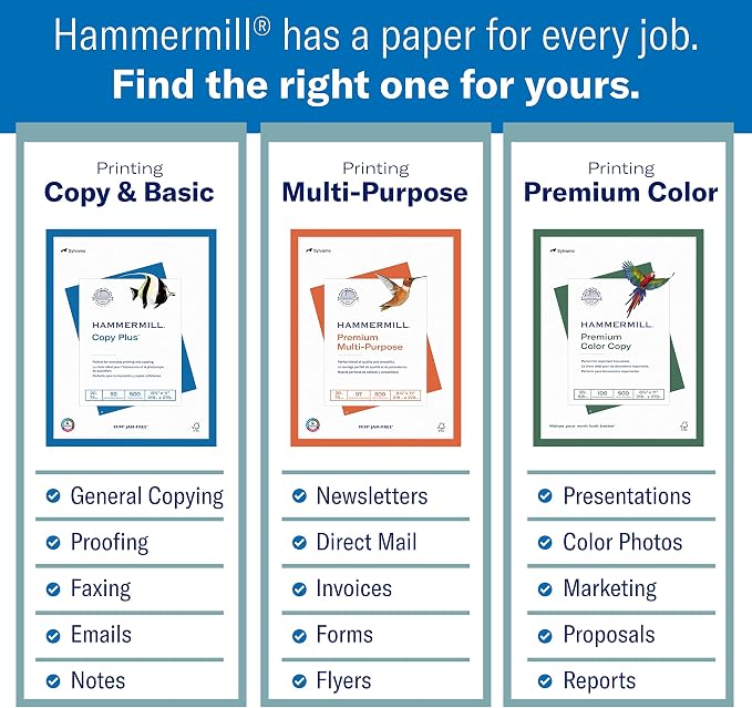 Hammermill Printer Paper, 20 lb Copy Paper, 11 x 17 - Image 3