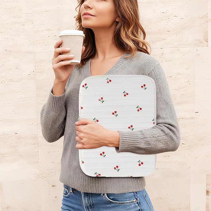 Puffy Laptop Sleeve 13-15.6 Inch Cute Quilted Laptop Protective Case Padded - Image 2