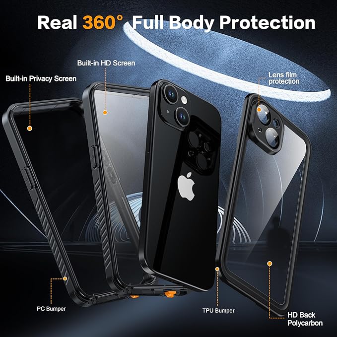 for iPhone 15 Case Waterproof - Image 3