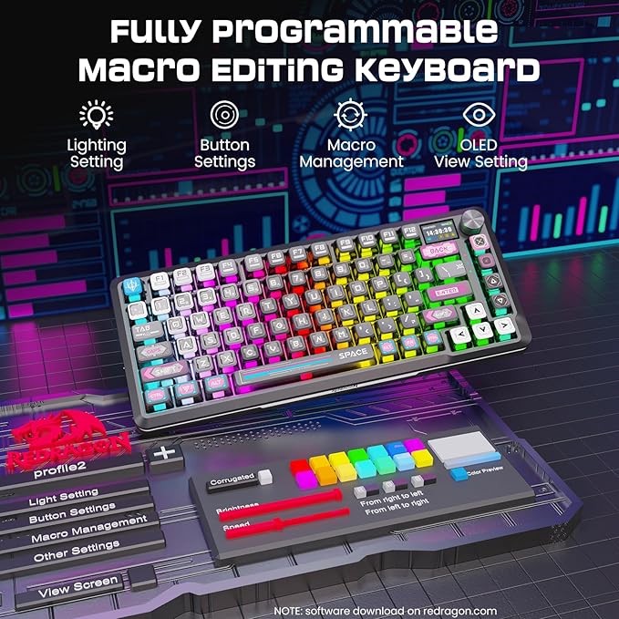 Redragon Wireless Mechanical Gaming Keyboard - Image 7