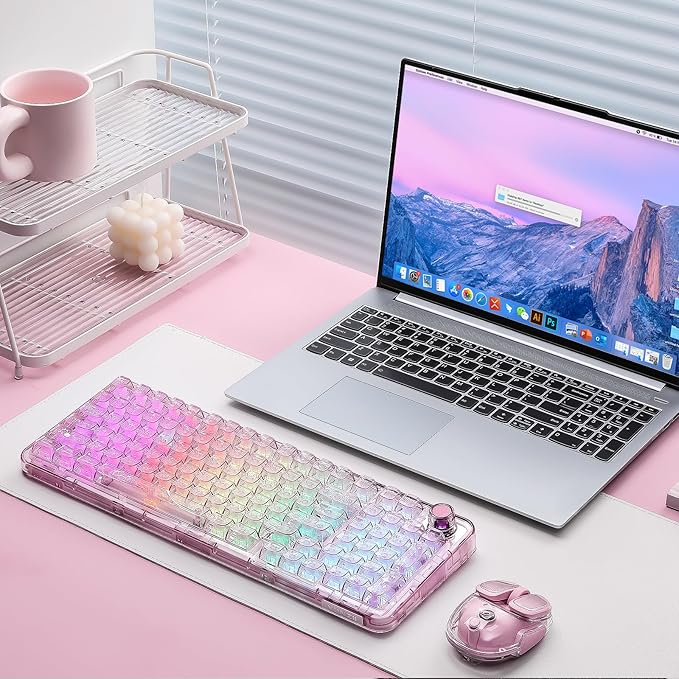YUNZII X98 QMK/VIA Wireless Mechanical Gaming Keyboard - Image 9
