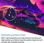 Purple Cyberpunk Fantasy Gaming Mouse Pad - Image 4