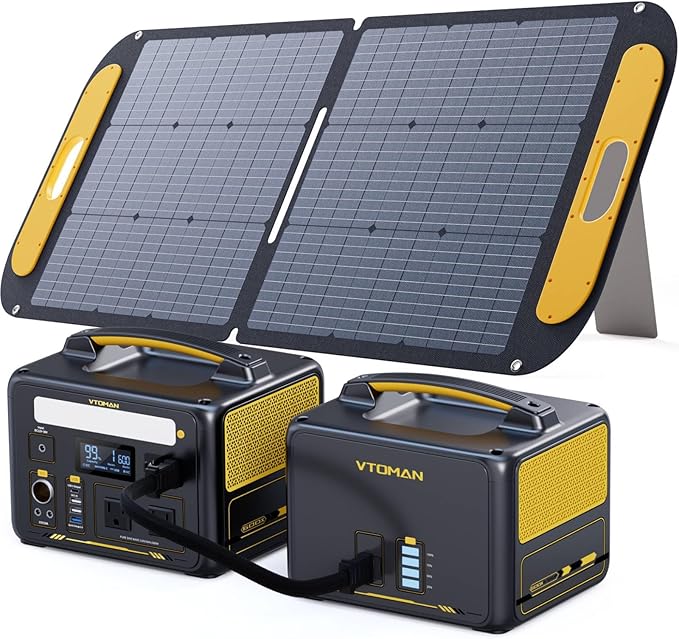 VTOMAN 939Wh Portable Power Station Bundle by VTOMAN