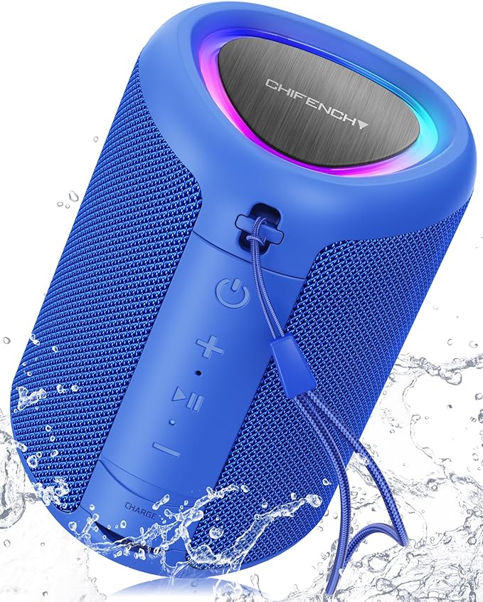 Portable Bluetooth Speaker Beach Essentials: Powerful Crystal Clear by CHIFENCHY