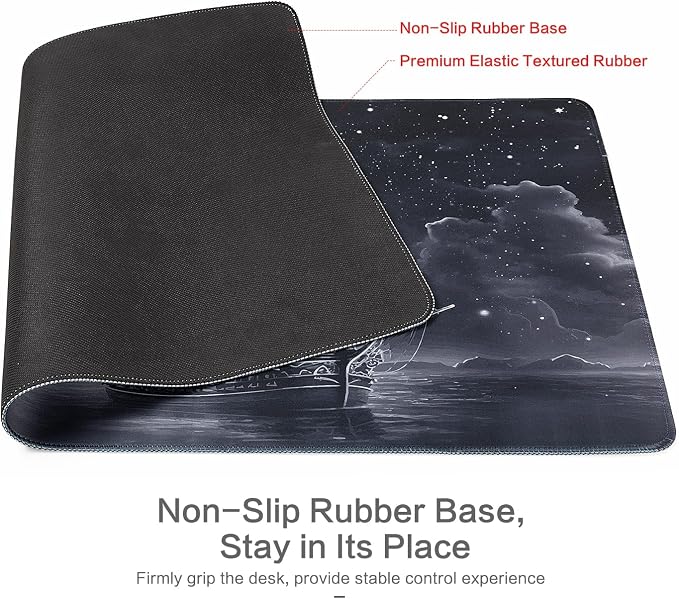 Lokigo Desk Pad, Office Desk Mat, Extended Large Gaming Mouse Pad, Desk Decor - Image 4