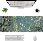 Almond Blossoms Large Mouse Pad, Gaming Keyboard Desk Pad, Extended Mouse Mat - Image 2