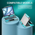 GUSGU Transparent Case with Wireless Keyboard only - Image 2