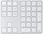 Satechi Bluetooth Extended Numeric Keypad, Slim Rechargeable 34-Key Numberpad by Satechi