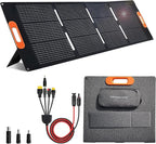 200W Portable Solar Panel for Power Station Generator, 200 Watt Foldable Solar by Unknown