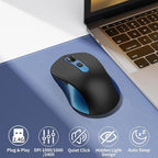 Wireless Mouse for Laptop, Chromebook, Silent Mouse - Image 2