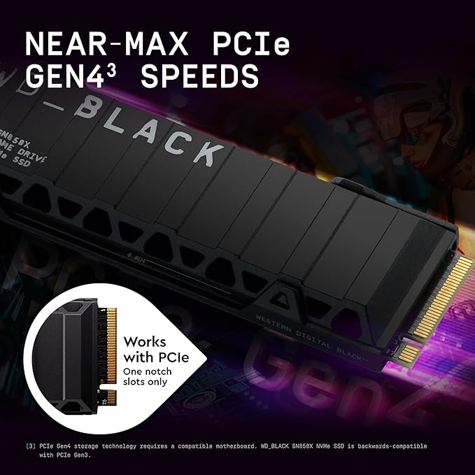 WD_BLACK 2TB SN850X NVMe Internal Gaming SSD Solid State Drive - Image 7