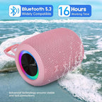 Portable Bluetooth Speaker, BT5.3 Wireless Speaker 20W Bass Diaphragms - Image 4