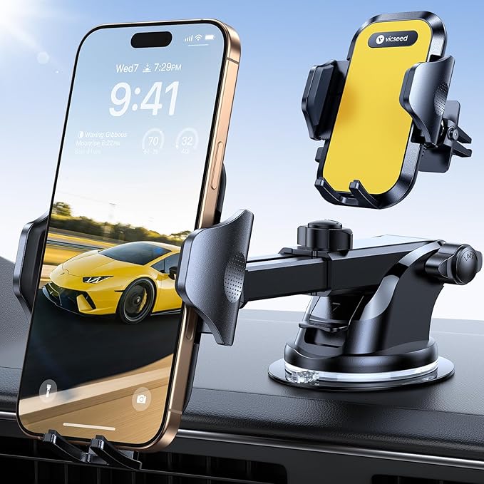 VICSEED Phone Holders for Your Car 2025 Upgraded Car Phone Holder Mount Truck by VICSEED
