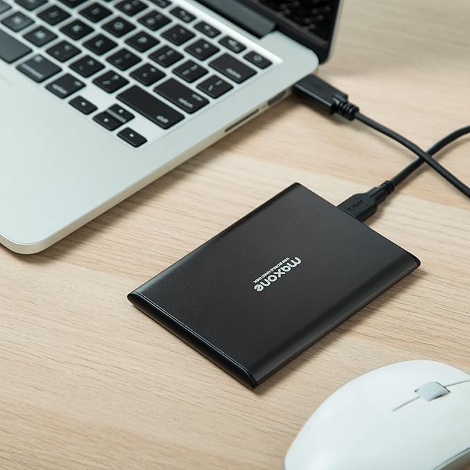 Maxone 500GB Ultra Slim Portable External Hard Drive HDD USB 3.0 Compatible - Image 4