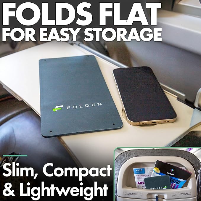 Folden Airplane Phone Holder, Flexible Tablet and Cell Phone Holder, Folding - Image 4